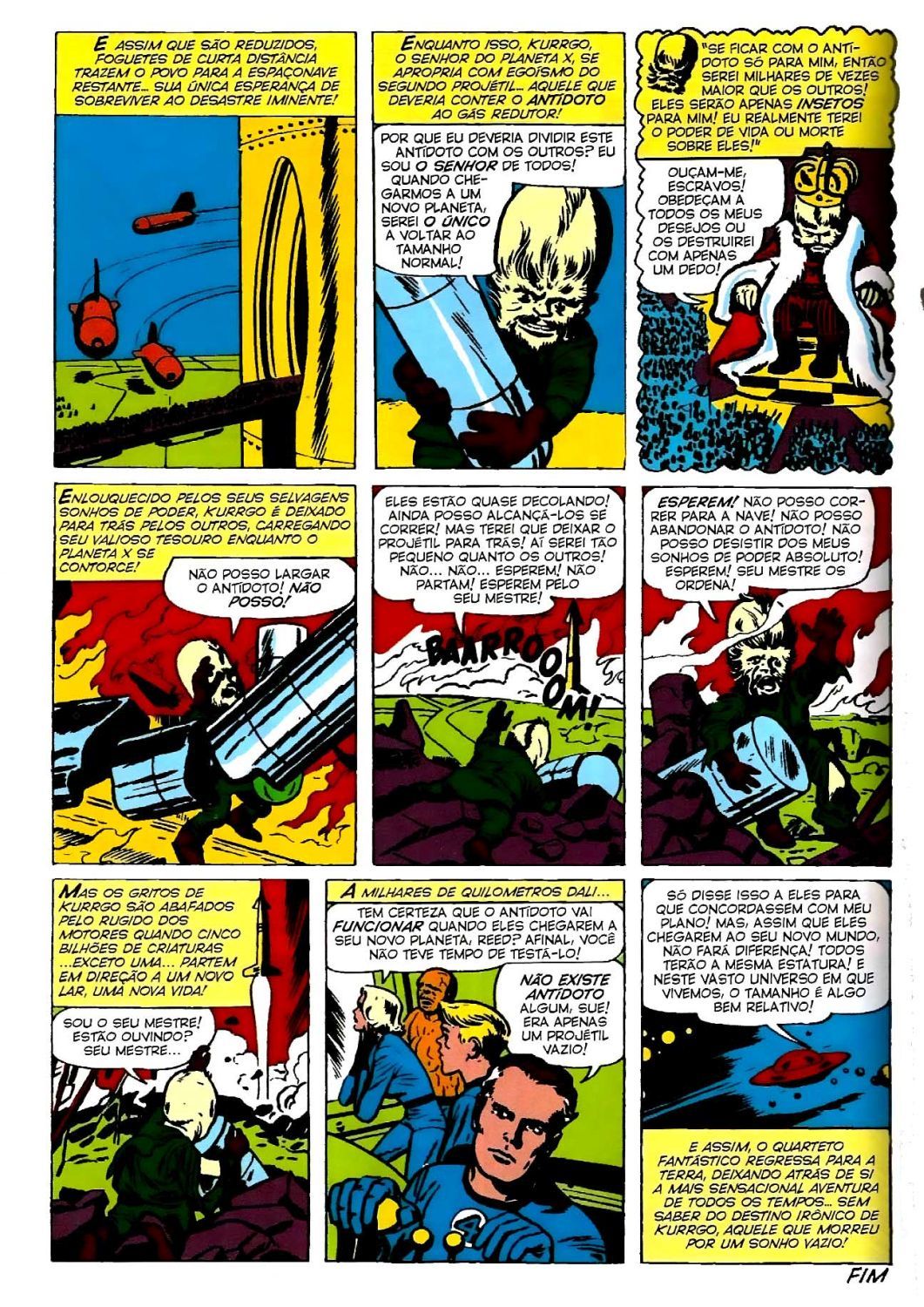 Read Quarteto Fantástico V1 (1961) (PT-BR) PT Manga Online