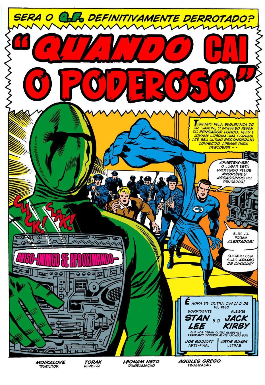 Read Quarteto Fantástico V1 (1961) (PT-BR) PT Manga Online