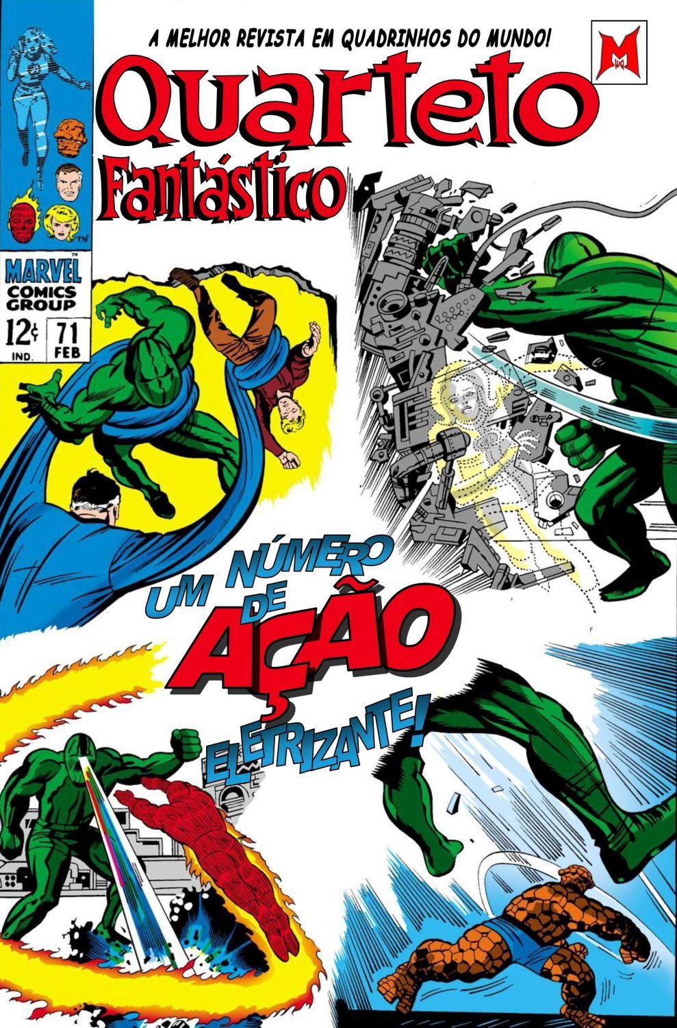 Read Quarteto Fantástico V1 (1961) (PT-BR) PT Manga Online