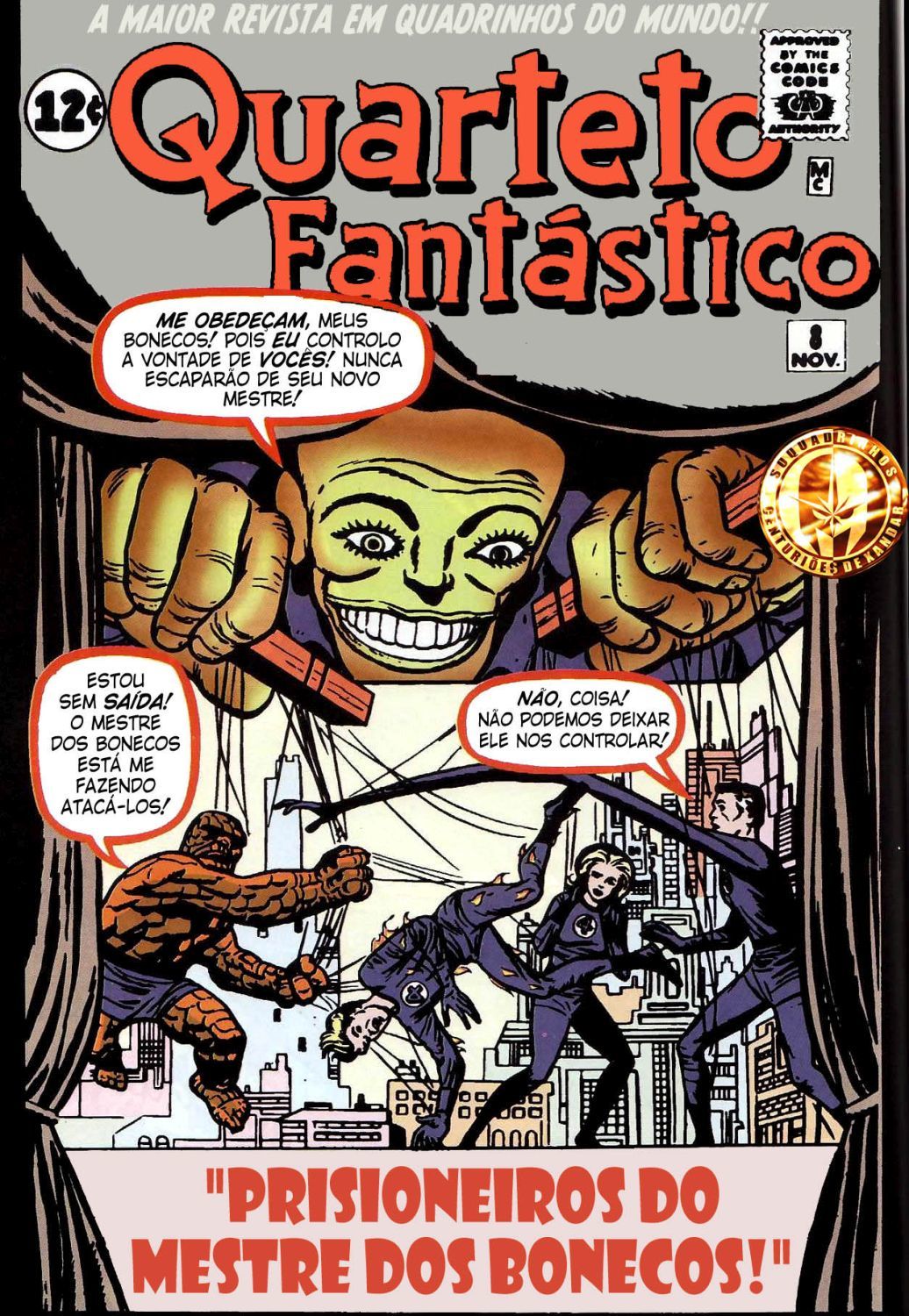 Read Quarteto Fantástico V1 (1961) (PT-BR) PT Manga Online