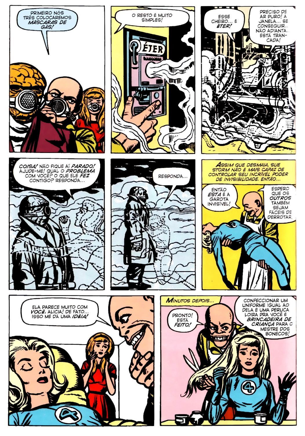 Read Quarteto Fantástico V1 (1961) (PT-BR) PT Manga Online