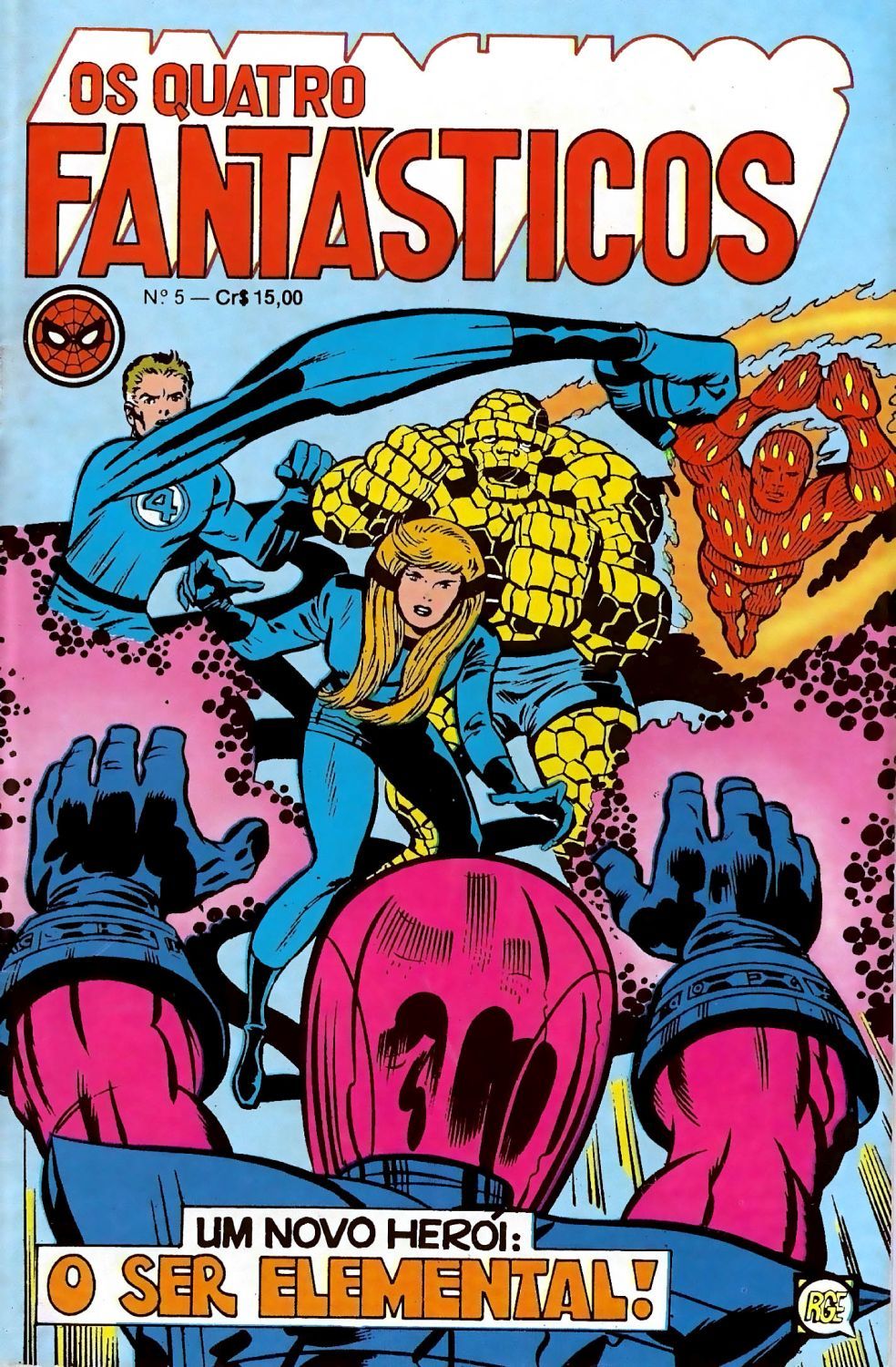 Read Quarteto Fantástico V1 (1961) (PT-BR) PT Manga Online