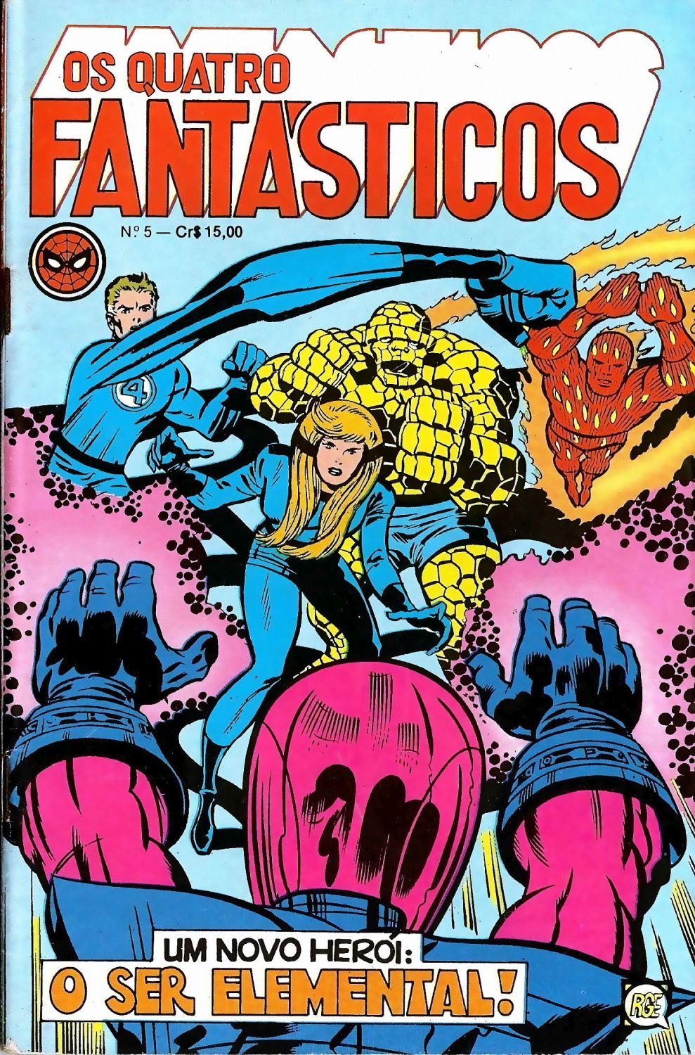 Read Quarteto Fantástico V1 (1961) (PT-BR) PT Manga Online
