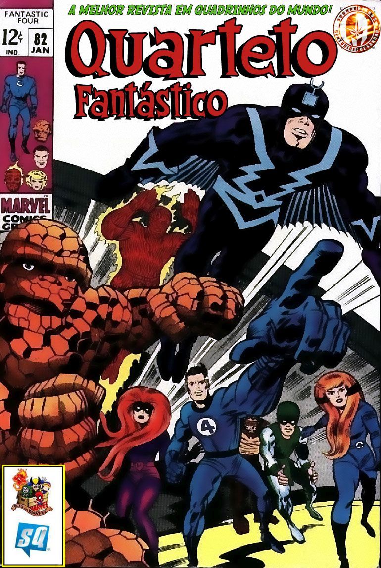 Read Quarteto Fantástico V1 (1961) (PT-BR) PT Manga Online