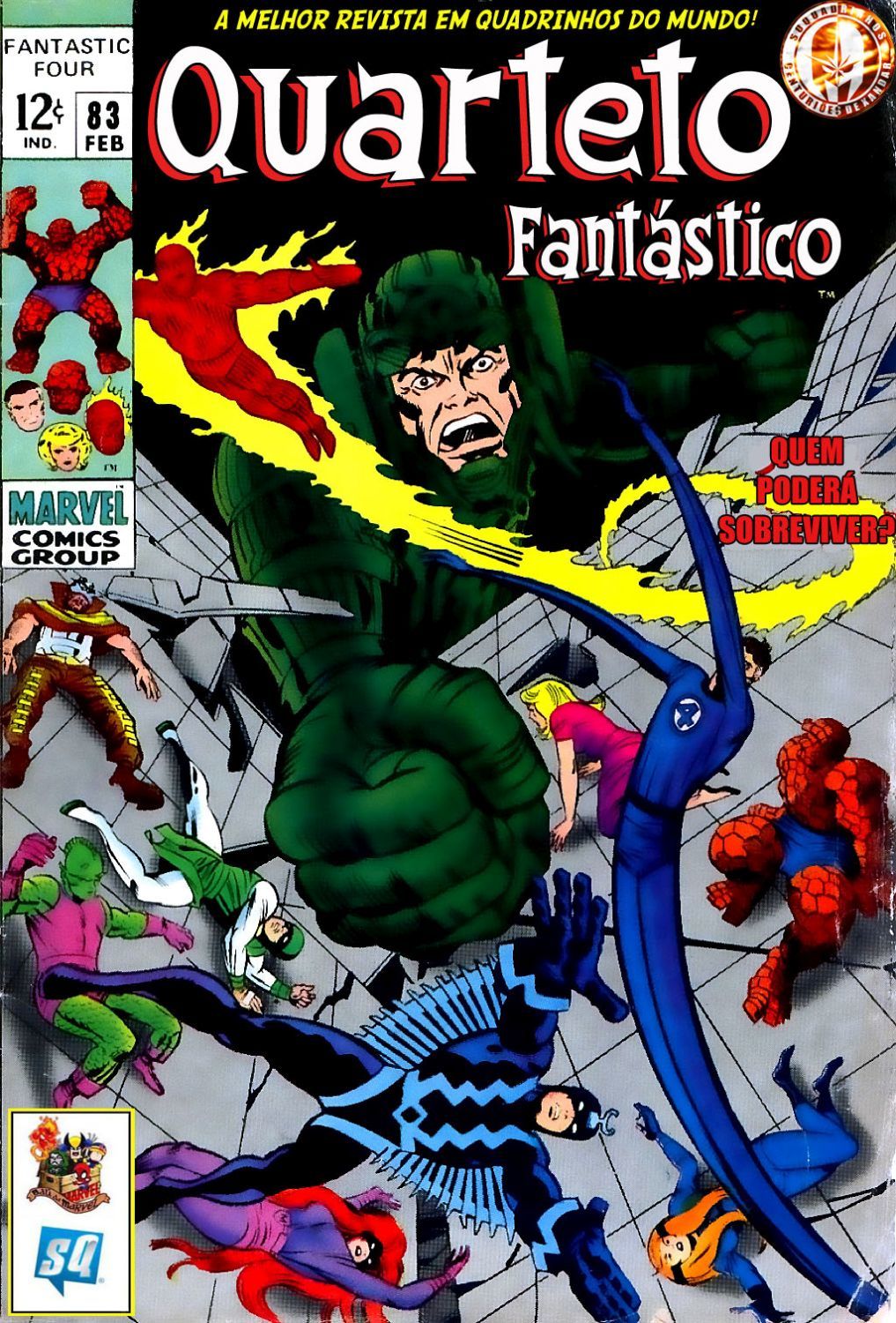 Read Quarteto Fantástico V1 (1961) (PT-BR) PT Manga Online