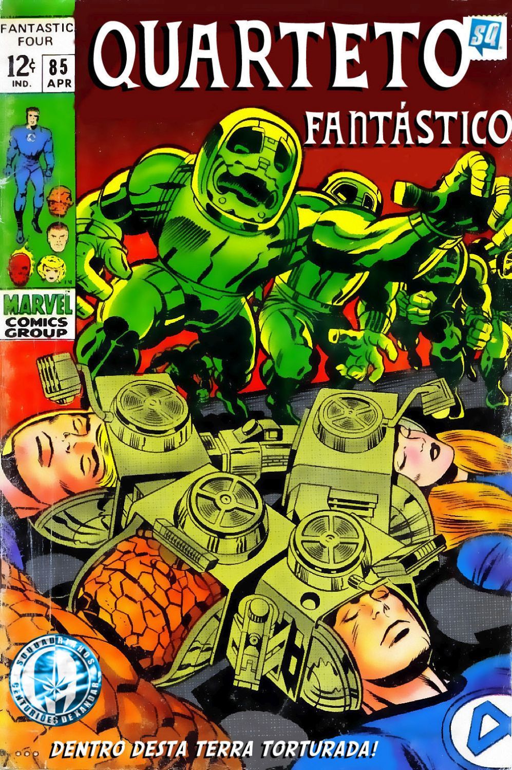 Read Quarteto Fantástico V1 (1961) (PT-BR) PT Manga Online