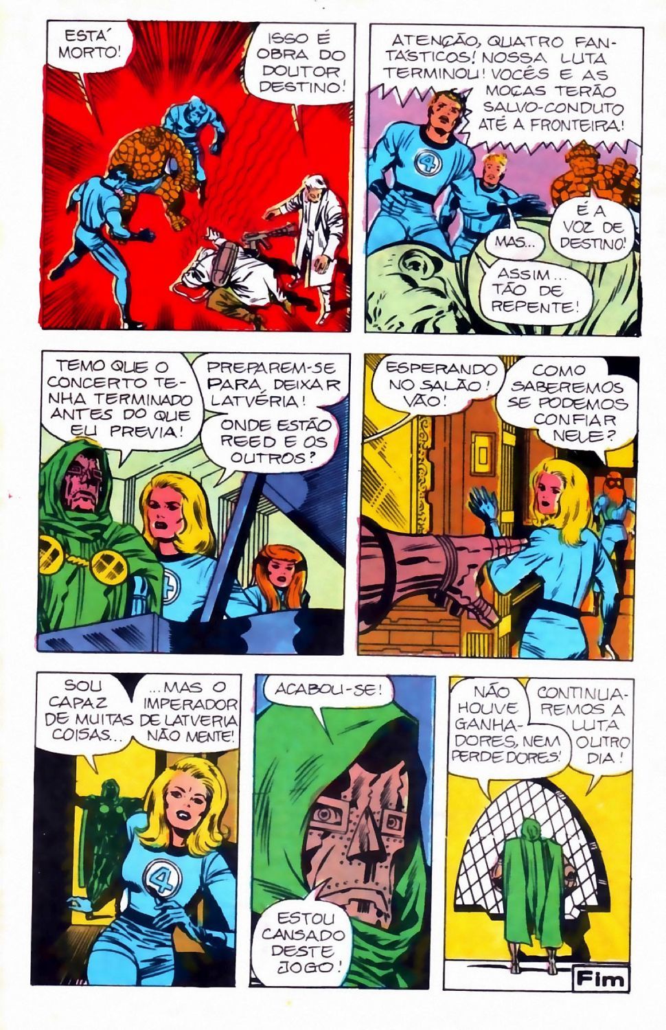 Read Quarteto Fantástico V1 (1961) (PT-BR) PT Manga Online