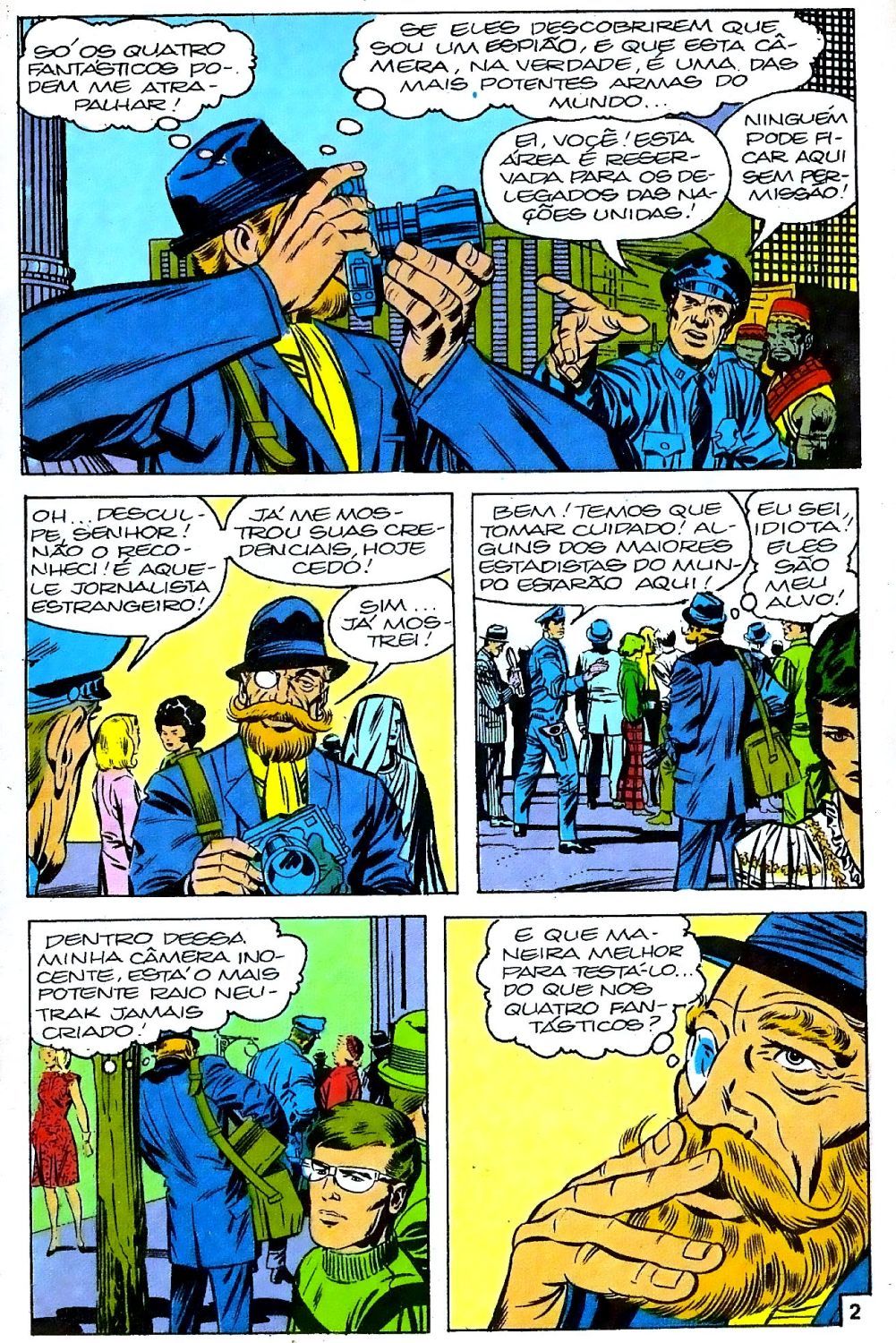 Read Quarteto Fantástico V1 (1961) (PT-BR) PT Manga Online
