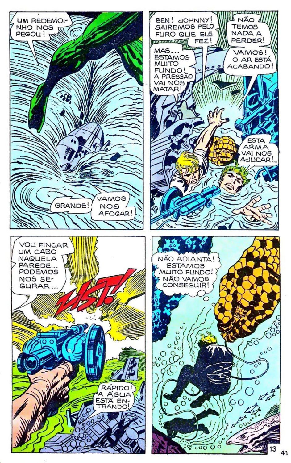 Read Quarteto Fantástico V1 (1961) (PT-BR) PT Manga Online