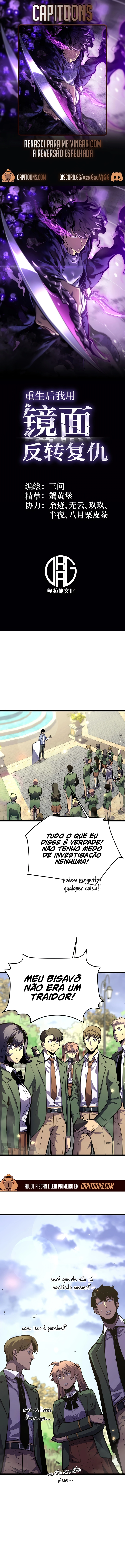 Read Renasci para me Vingar com a Reversão Espelhada (PT-BR) PT Manga Online