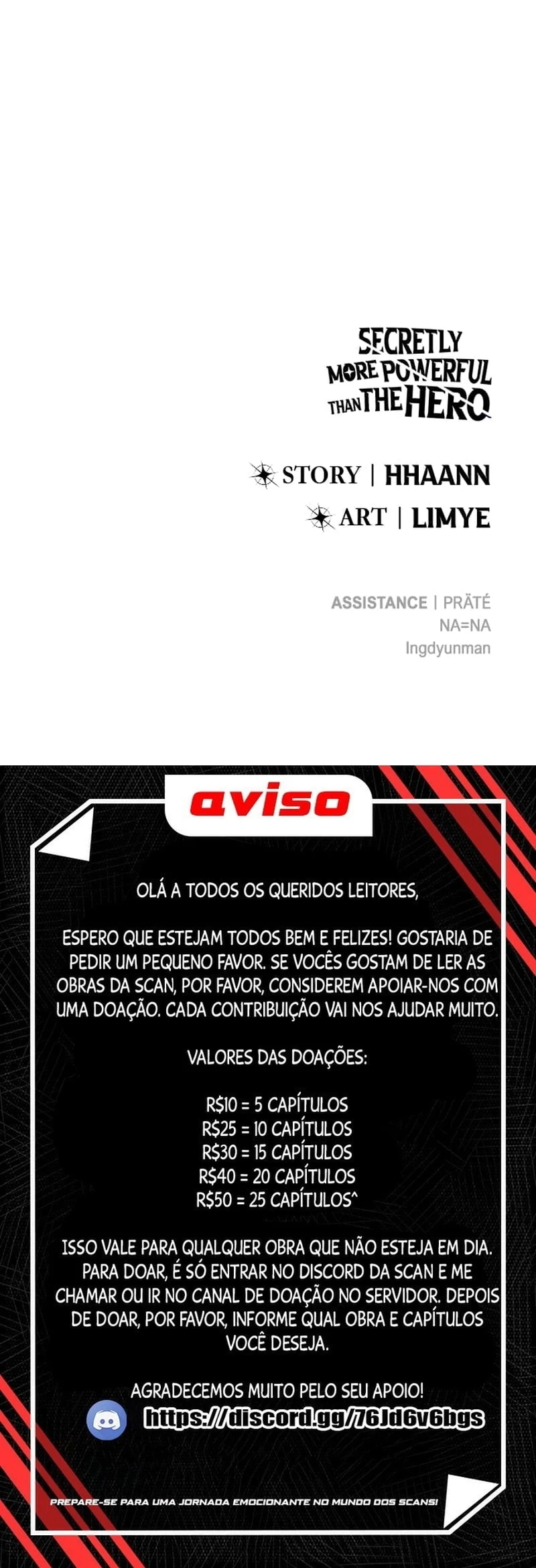 Read Secretamente Mais Poderoso que o Herói (PT-BR) PT Manga Online