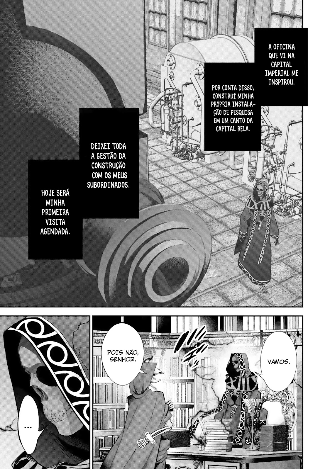 Read Shokei Sareta Kenja wa Lich ni Tensei (PT-BR) PT Manga Online