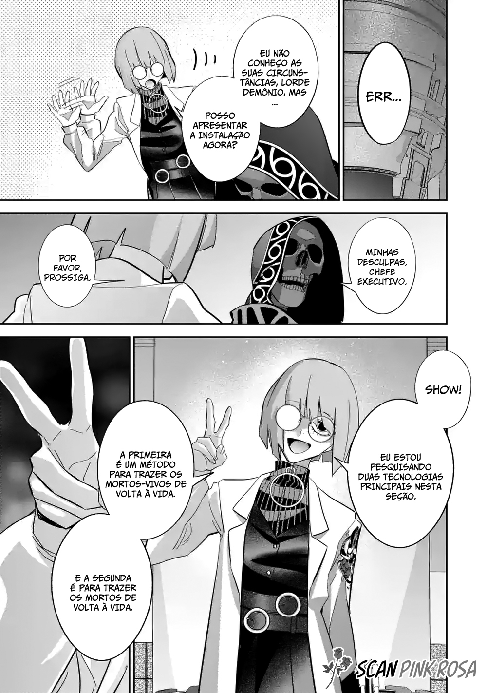 Read Shokei Sareta Kenja wa Lich ni Tensei (PT-BR) PT Manga Online
