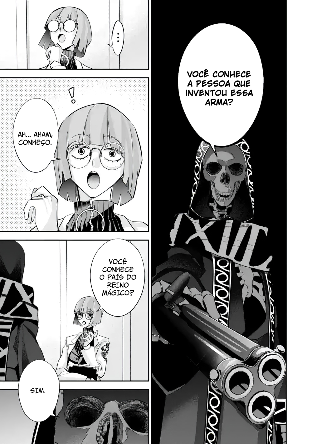 Read Shokei Sareta Kenja wa Lich ni Tensei (PT-BR) PT Manga Online