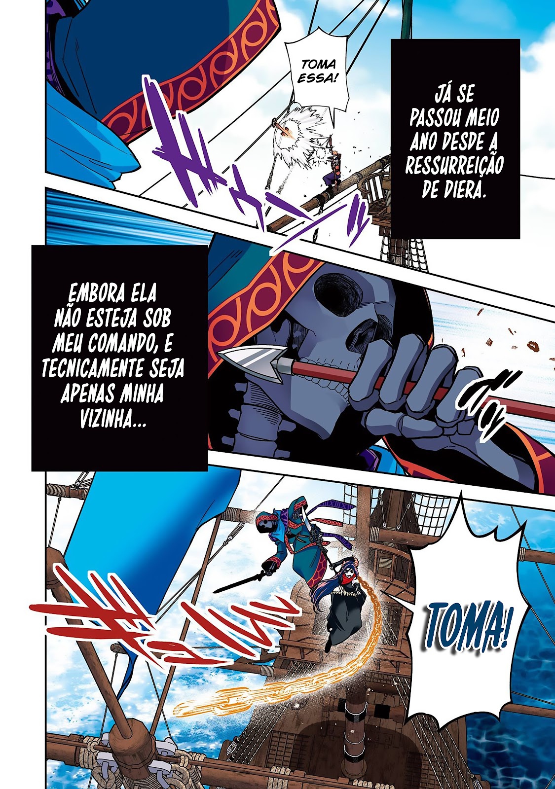 Read Shokei Sareta Kenja wa Lich ni Tensei (PT-BR) PT Manga Online