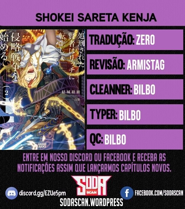 Read Shokei Sareta Kenja wa Lich ni Tensei (PT-BR) PT Manga Online