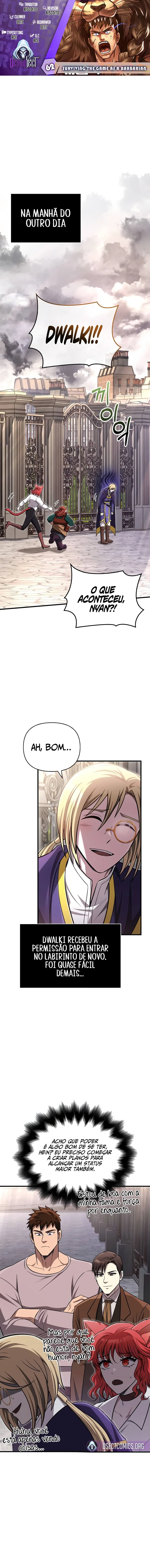 Read Sobrevivendo ao Jogo como um Bárbaro (PT-BR) PT Manga Online