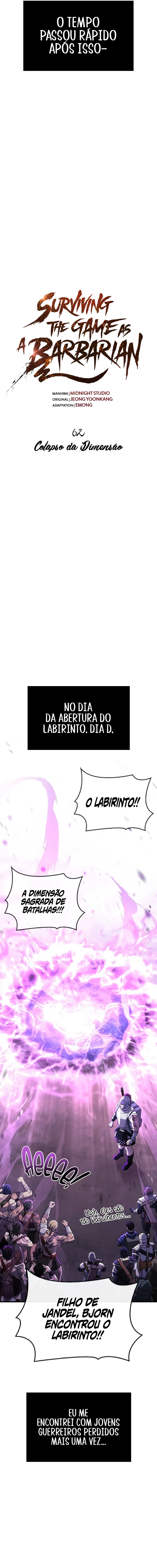 Read Sobrevivendo ao Jogo como um Bárbaro (PT-BR) PT Manga Online