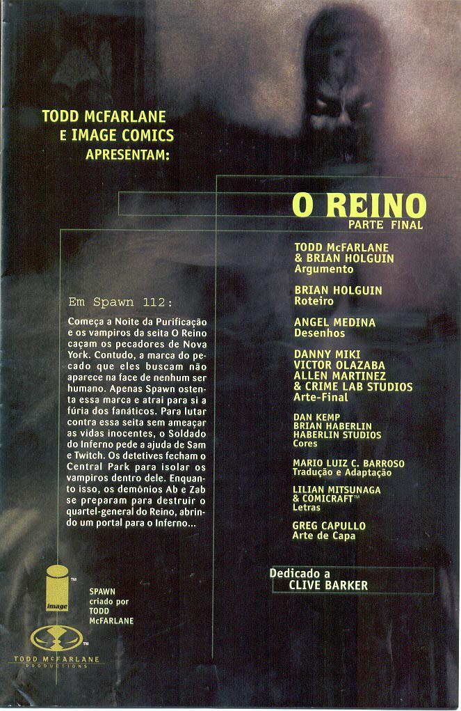 Read Spawn - O Soldado do Inferno (PT-BR) PT Manga Online