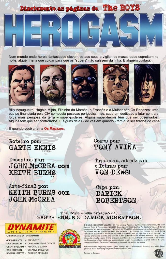 Read The Boys - Herogasm (PT-BR) PT Manga Online