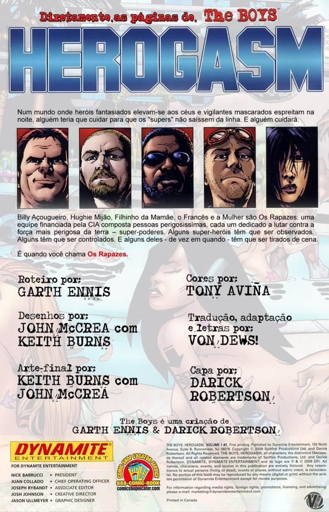 Read The Boys - Herogasm (PT-BR) PT Manga Online