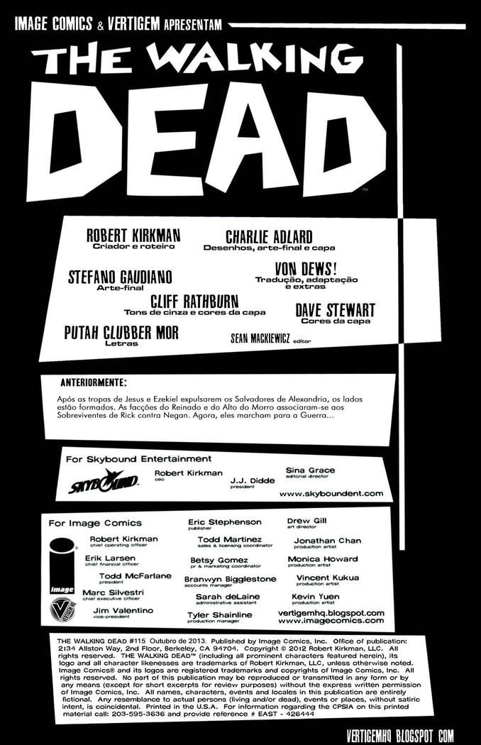 Read The Walking Dead (PT-BR) PT Manga Online