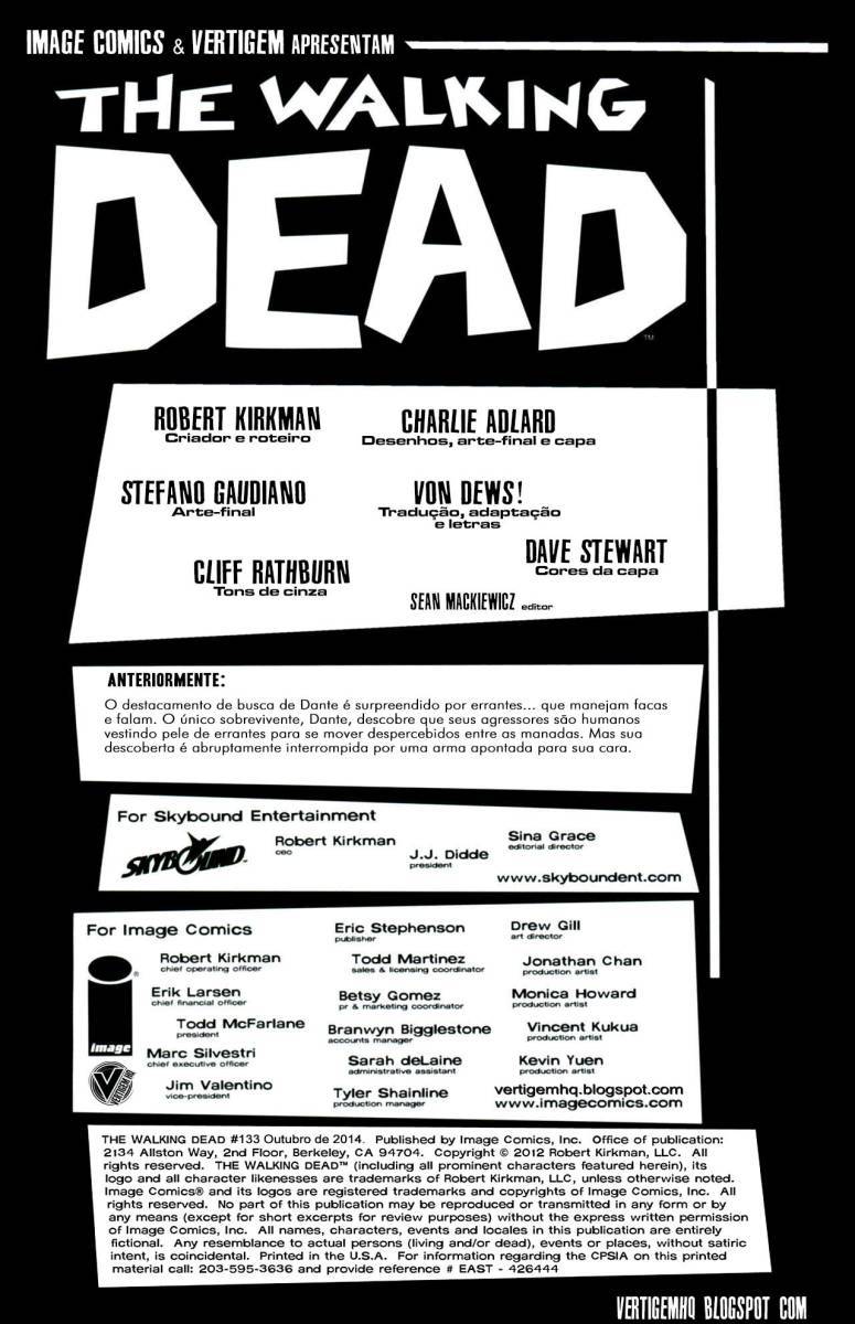 Read The Walking Dead (PT-BR) PT Manga Online