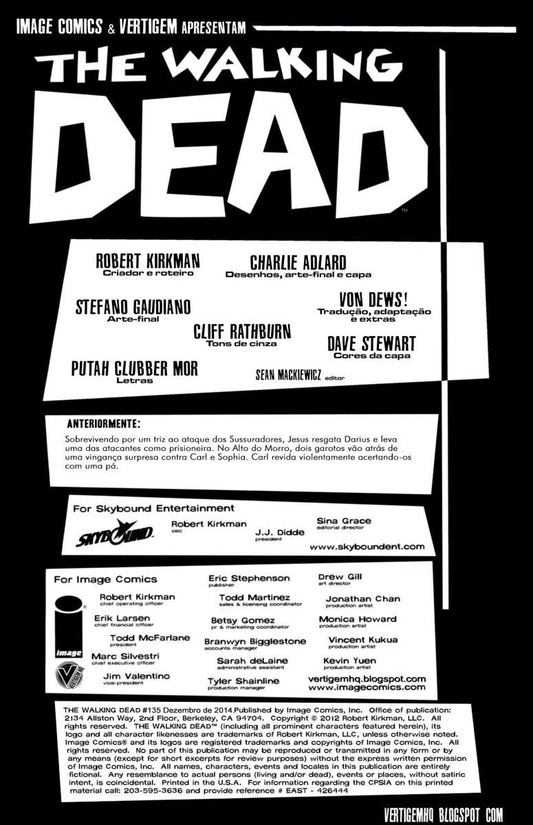 Read The Walking Dead (PT-BR) PT Manga Online