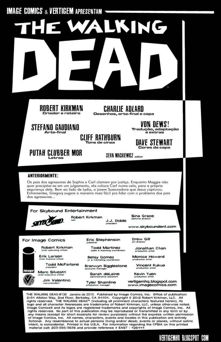 Read The Walking Dead (PT-BR) PT Manga Online