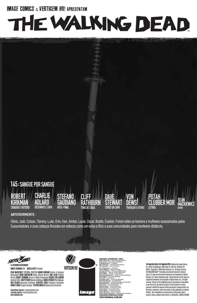 Read The Walking Dead (PT-BR) PT Manga Online