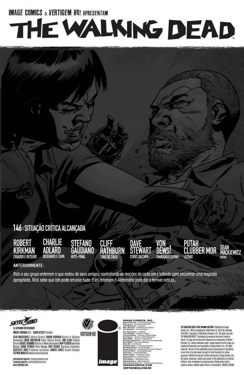 Read The Walking Dead (PT-BR) PT Manga Online