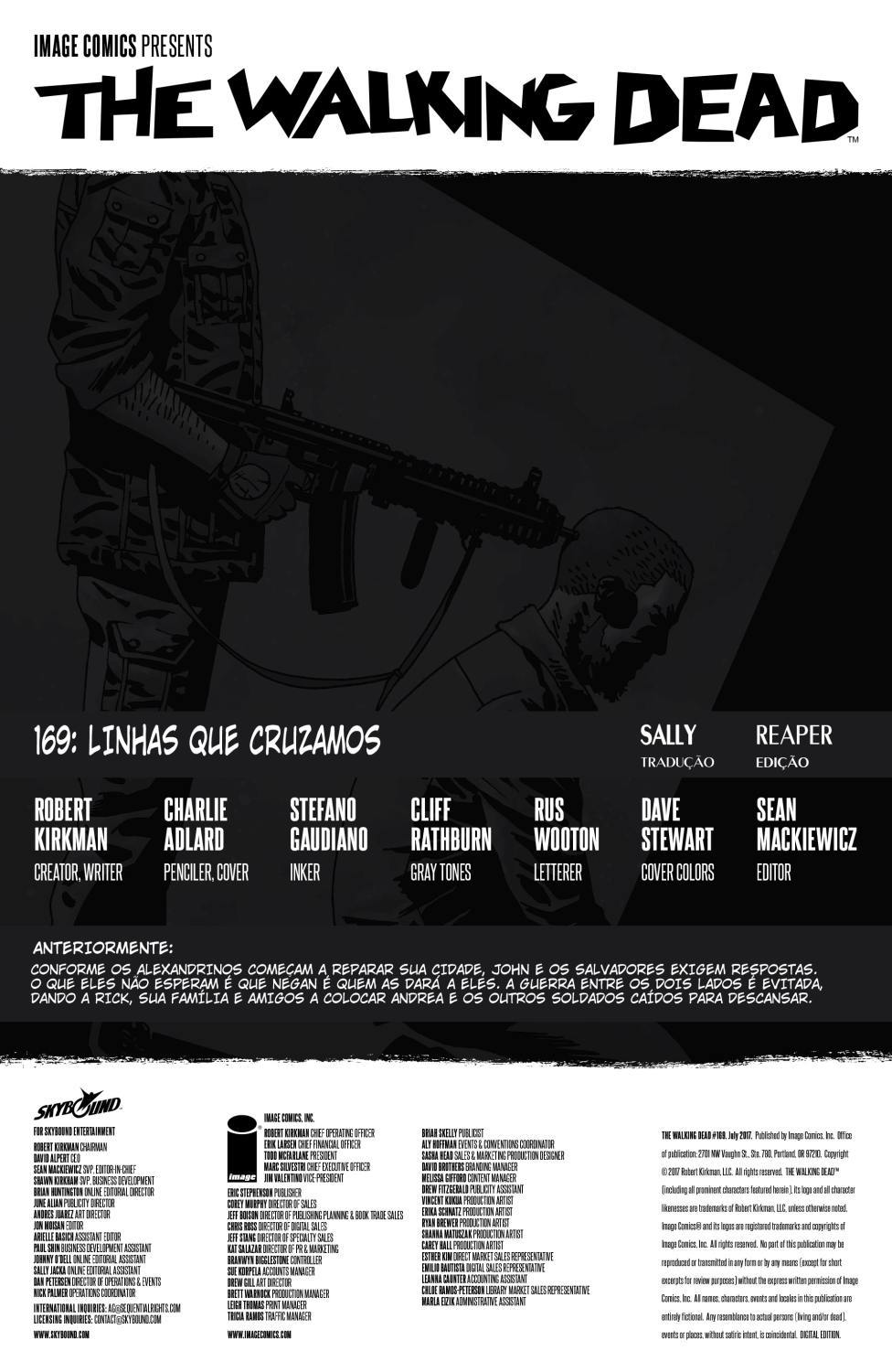 Read The Walking Dead (PT-BR) PT Manga Online