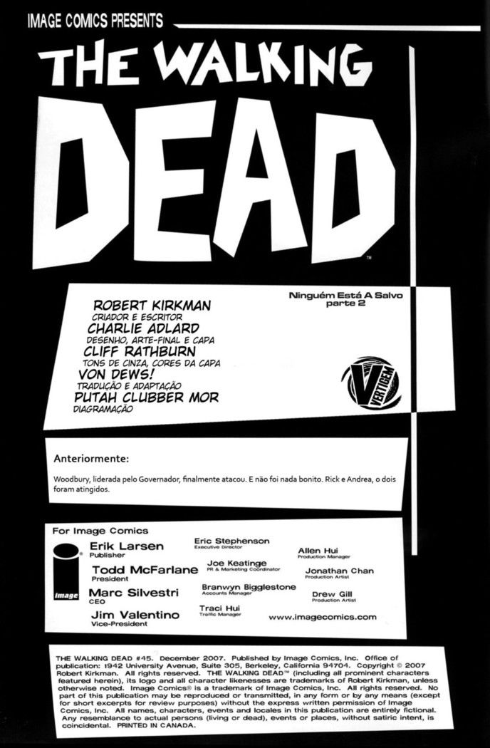 Read The Walking Dead (PT-BR) PT Manga Online