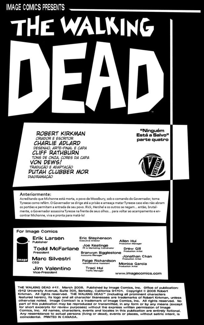 Read The Walking Dead (PT-BR) PT Manga Online