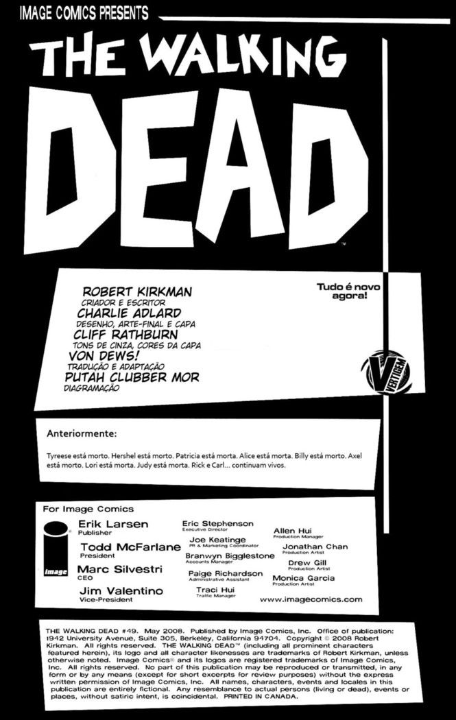 Read The Walking Dead (PT-BR) PT Manga Online