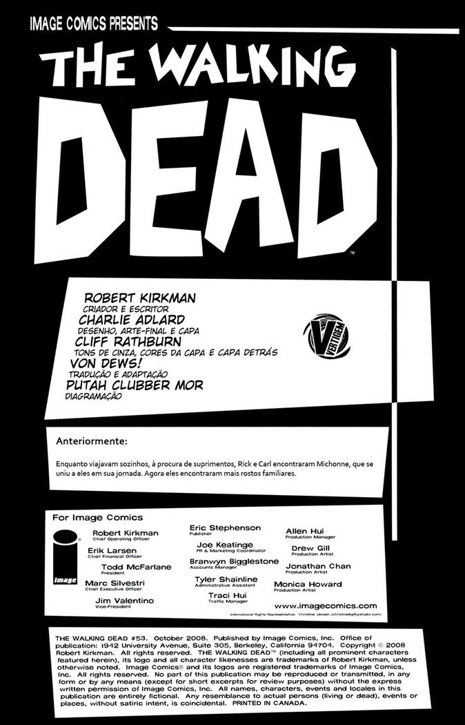 Read The Walking Dead (PT-BR) PT Manga Online