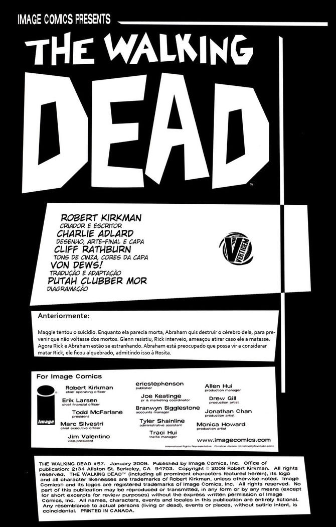 Read The Walking Dead (PT-BR) PT Manga Online