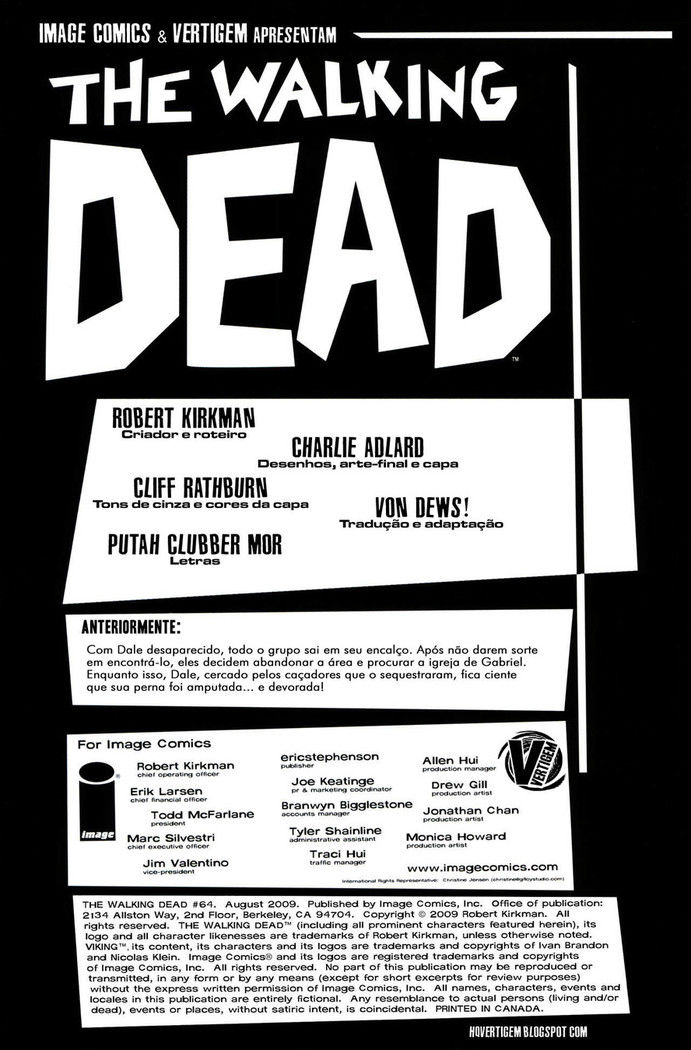 Read The Walking Dead (PT-BR) PT Manga Online