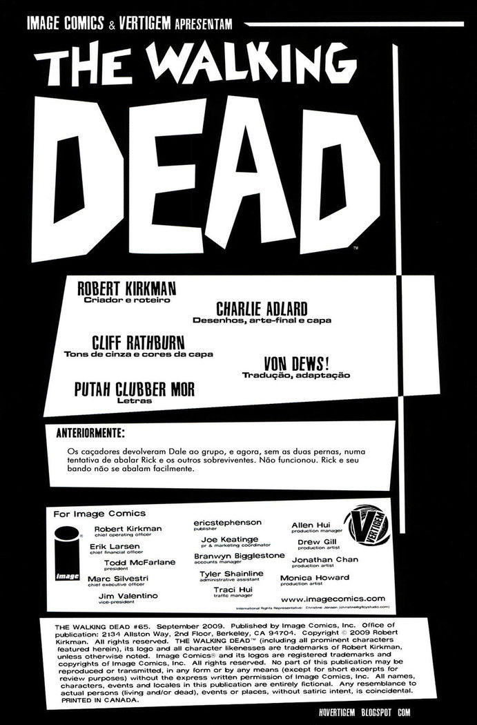Read The Walking Dead (PT-BR) PT Manga Online