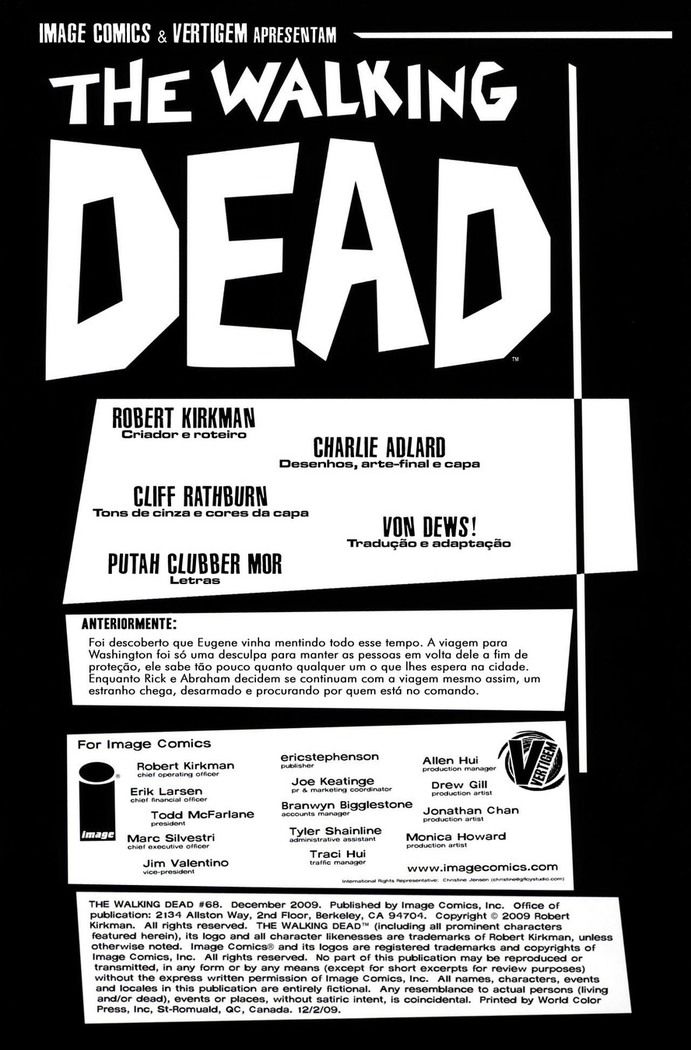 Read The Walking Dead (PT-BR) PT Manga Online