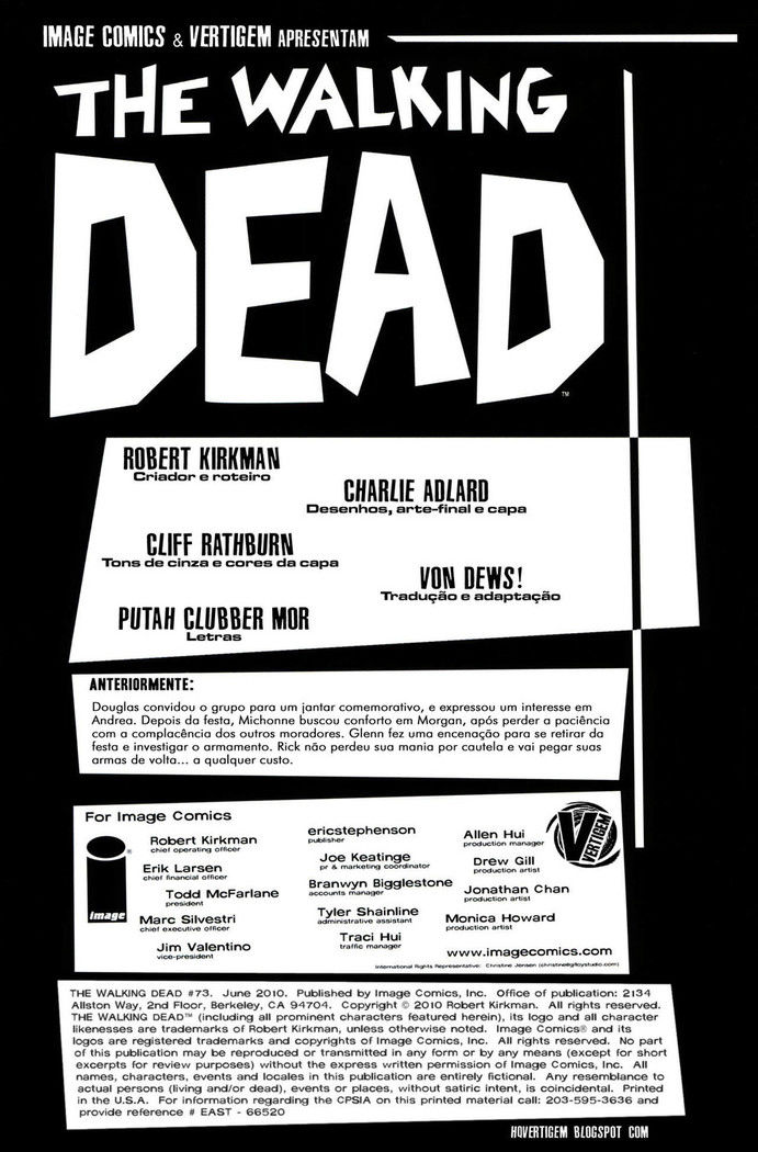 Read The Walking Dead (PT-BR) PT Manga Online