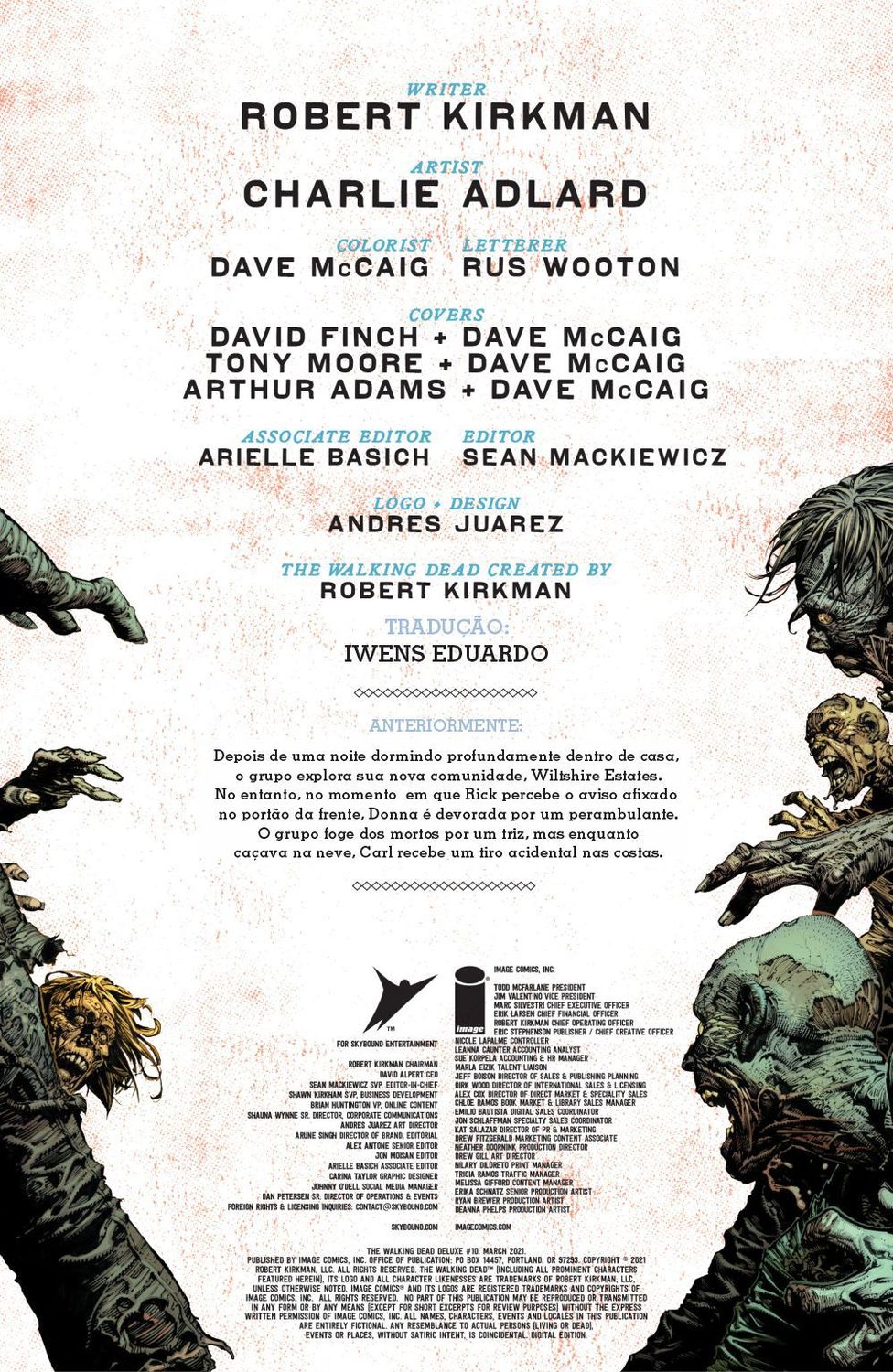 Read The Walking Dead - Deluxe (PT-BR) PT Manga Online