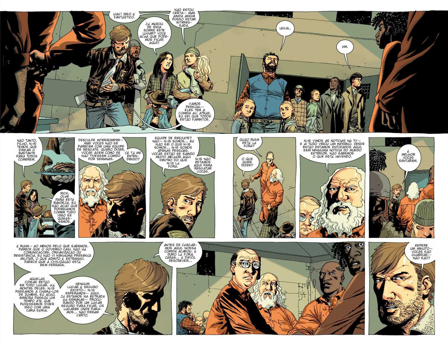 Read The Walking Dead - Deluxe (PT-BR) PT Manga Online