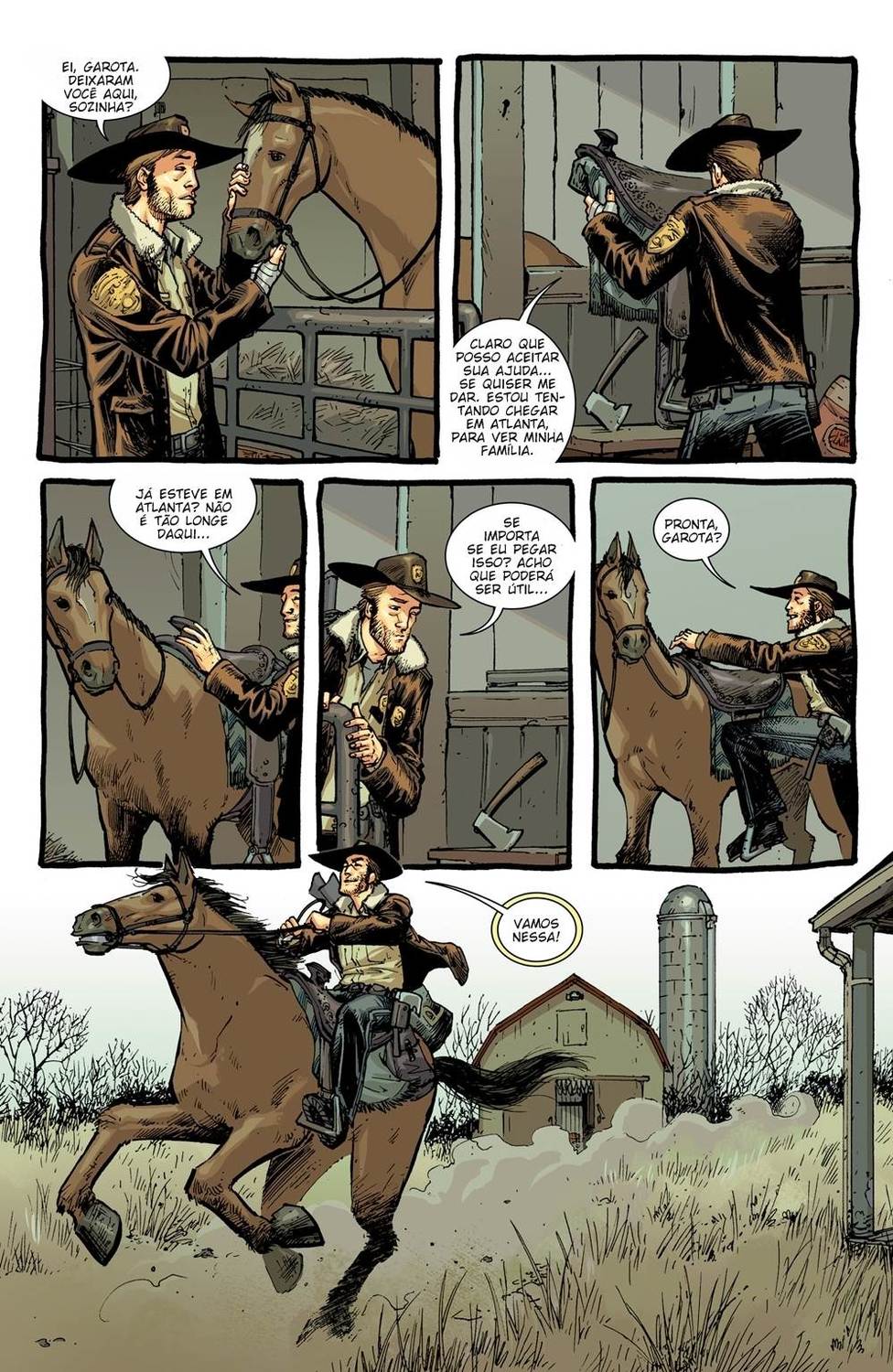 Read The Walking Dead - Deluxe (PT-BR) PT Manga Online