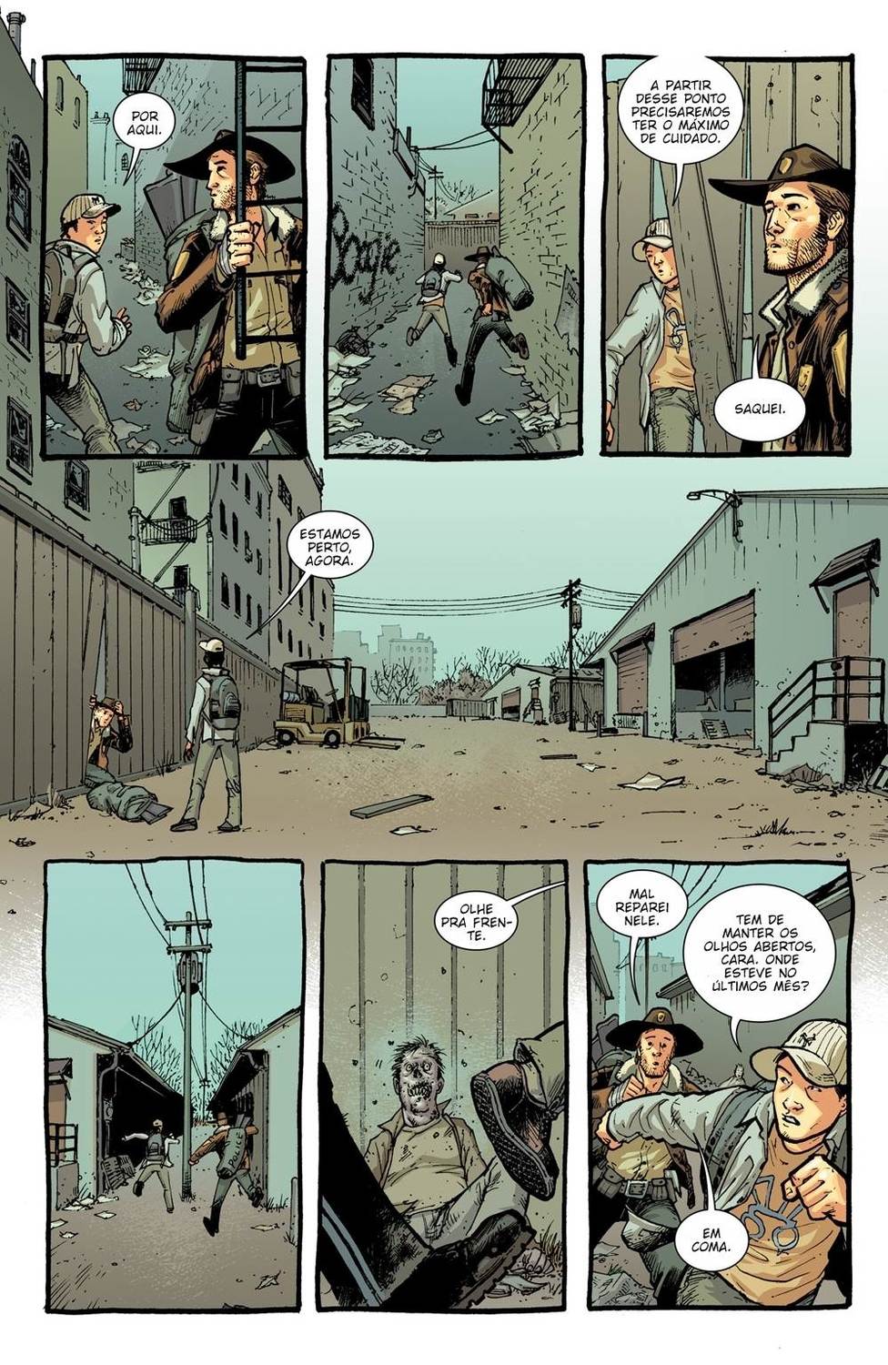 Read The Walking Dead - Deluxe (PT-BR) PT Manga Online