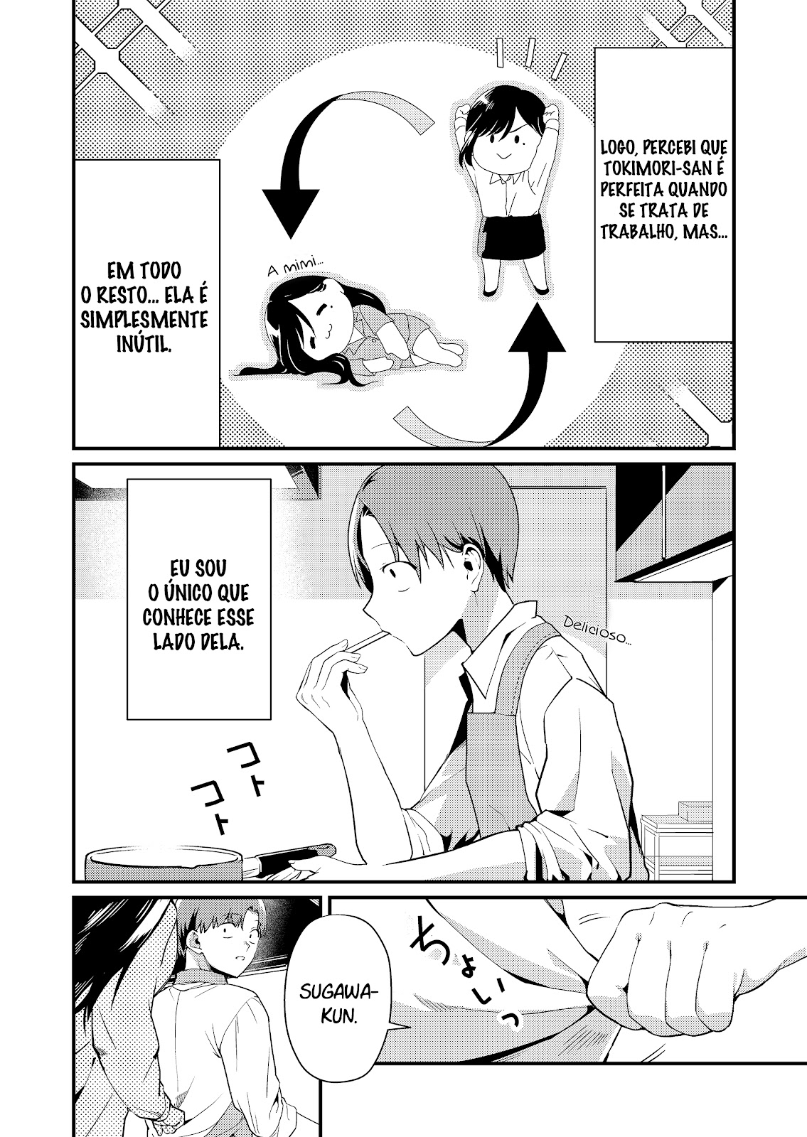 Read Tokimori-san ga Muboubi desu (PT-BR) PT Manga Online