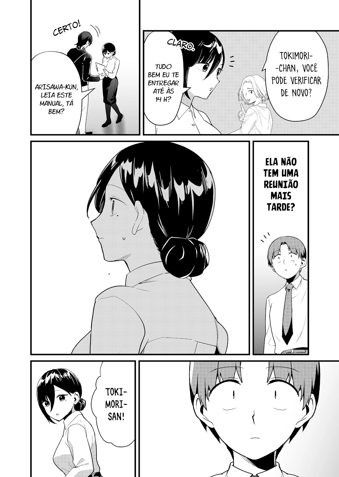 Read Tokimori-san ga Muboubi desu (PT-BR) PT Manga Online