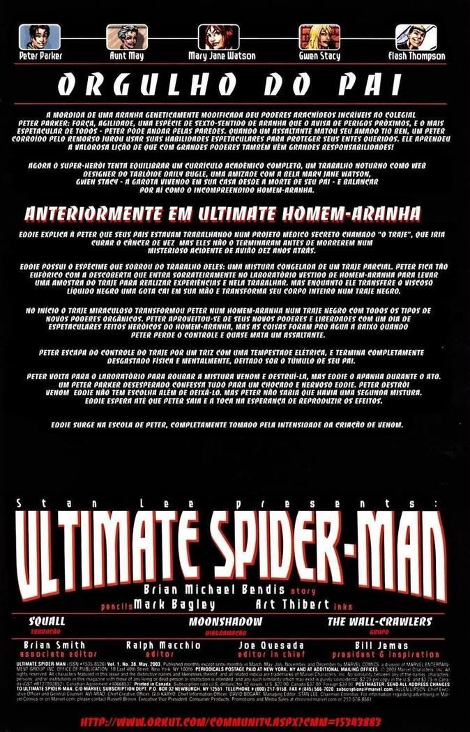Read Ultimate Spider-Man (PT-BR) PT Manga Online