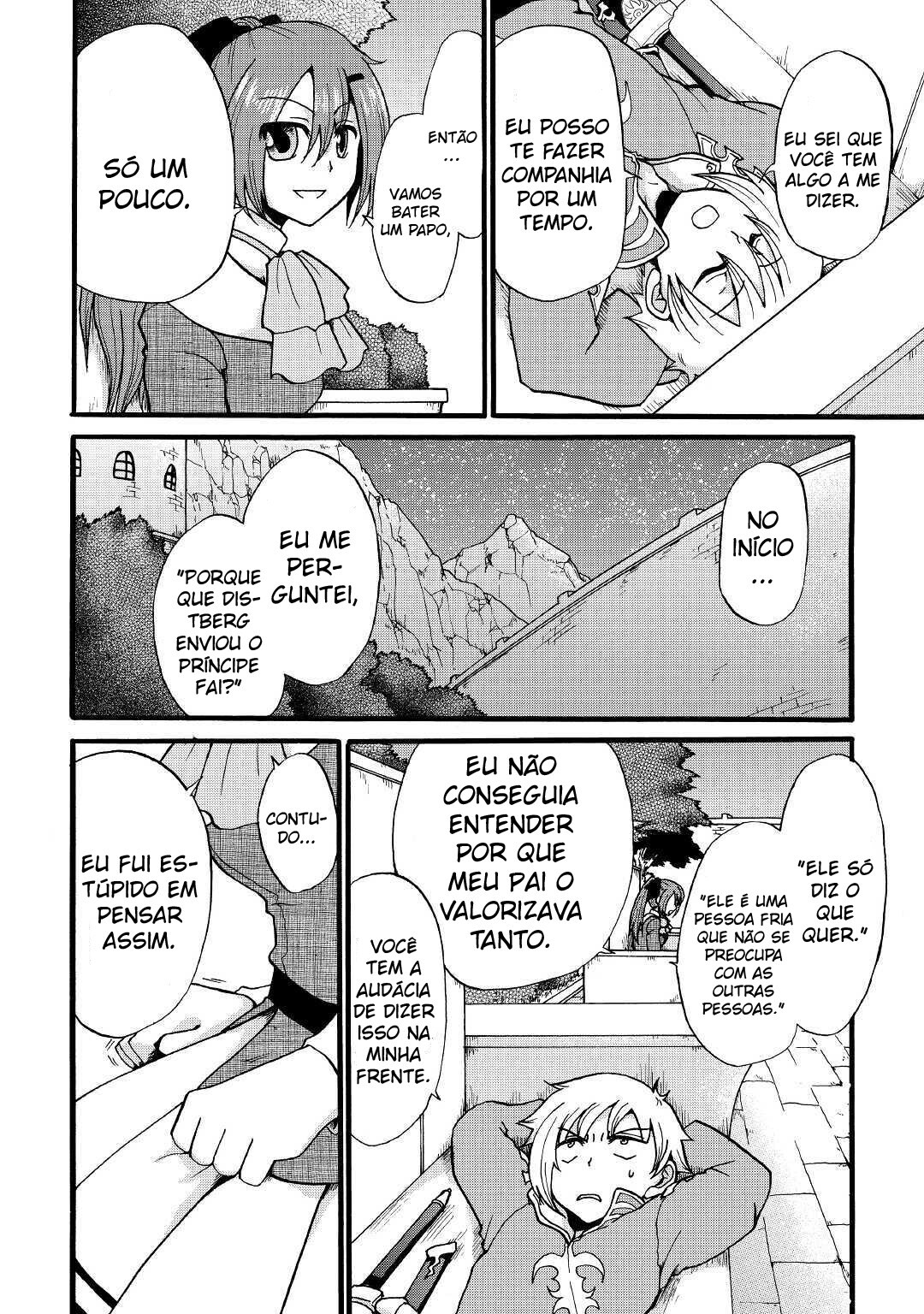 Read Um Imperador da Espada reencarnou como um Príncipe Lixo (PT-BR) PT Manga Online