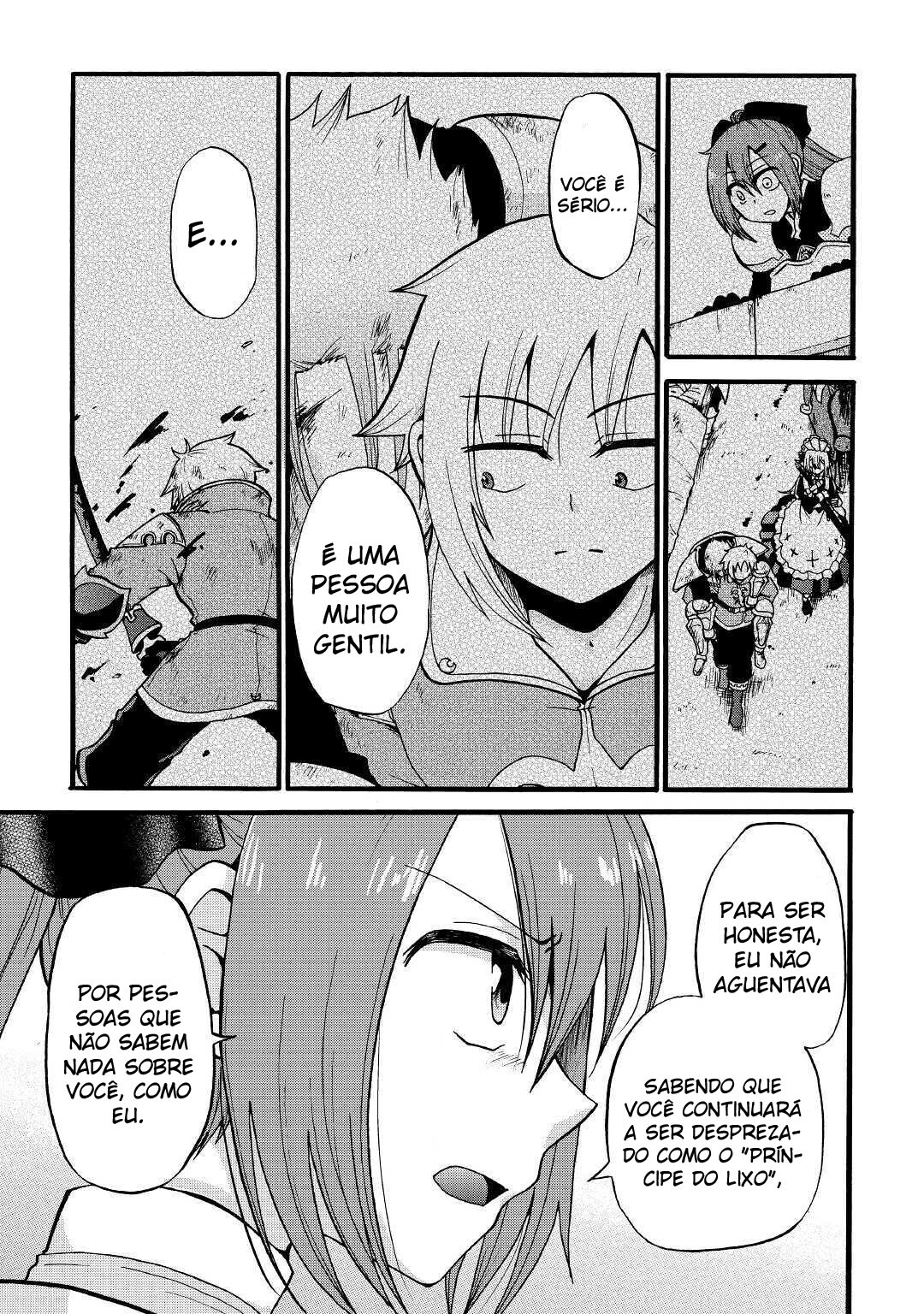 Read Um Imperador da Espada reencarnou como um Príncipe Lixo (PT-BR) PT Manga Online